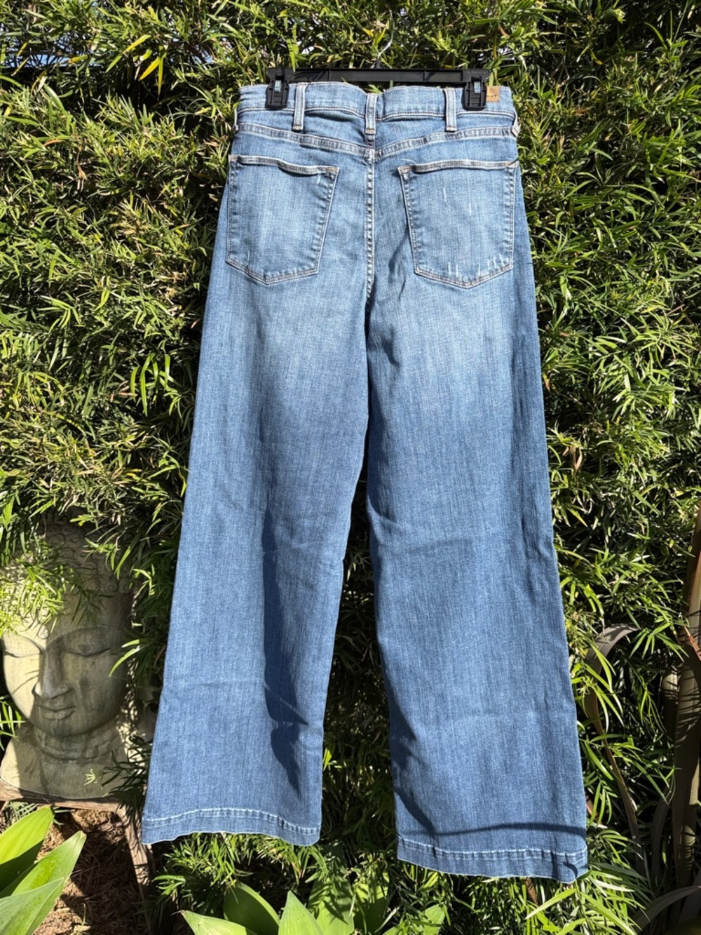 Ariat Classic Medium Blue Wide Leg Jeans - Picture 3 of 4